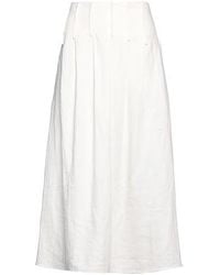Chloé - Basic Solid Colour A-Line Swing Skirt - Lyst