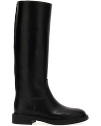 Gianvito Rossi - Moka Round Toe Boots - Lyst