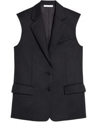 Helmut Lang - Single-Breasted Tailored Gilet - Lyst