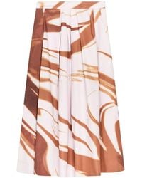 Dries Van Noten - Patterned Skirt - Lyst