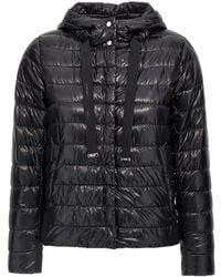 Herno - Ultra-Lightweight Nylon Down Jacket With Hood - Lyst