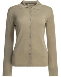 Max Mara - Button-Up Collared Cardigan - Lyst