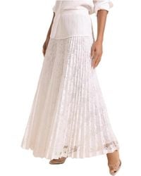 Jonathan Simkhai - Verona Pleated Midi Skirt - Lyst