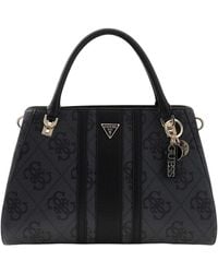 Guess - Noelle Patterned Charm Shoulder Bag - Lyst