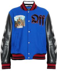 Off-White c/o Virgil Abloh - Jacket Made From Combined Materials - Lyst