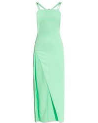 The Attico - The Strappy Spaghetti Strap Midi Dress - Lyst