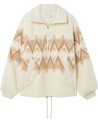 Varley - Hendrik Half-Zip Sherpa Sweater - Lyst