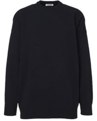 Jil Sander - Minimalist Wool-Blend Knit Top - Lyst