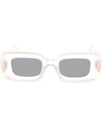 Loewe - Rectangular Frame Sunglasses - Lyst