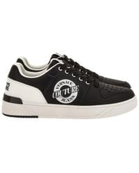 Versace - Jeans Couture Logo Low-Top Sneakers - Lyst