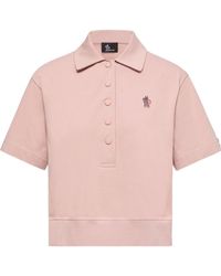 Moncler - Grenoble Logo-Patch Polo Shirt - Lyst