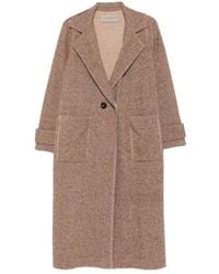D.exterior - Long Single-Breasted Coat - Lyst