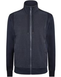 BOSS - P Shepherd Short Sleeve Zip Hoodie - Lyst