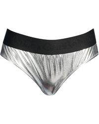 Dolce & Gabbana - Solid-Color Bikini Bottoms - Lyst