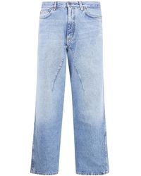 Off-White c/o Virgil Abloh - Half Arrow Twist Jeans - Lyst