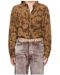 Magliano - Dried Flowers Long Sleeve Shirt - Lyst