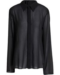 MM6 by Maison Margiela - Solid Colour Shirts Blouses - Lyst