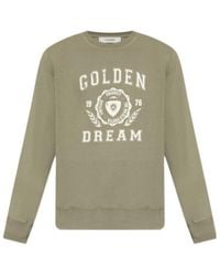 Golden Goose - Logo Printed Crewneck Sweatshirt - Lyst