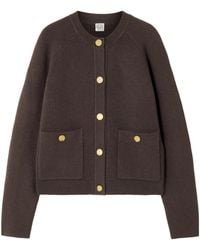 TOTEME - Button Cardigan - Lyst