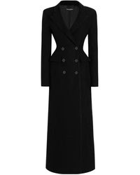 Dolce & Gabbana - Virgin Wool Coat - Lyst