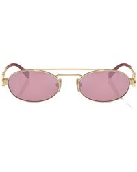 Miu Miu - Eyewear Aviator Sunglasses - Lyst