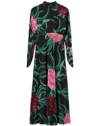 La DoubleJ - Gilda Floral Maxi Dress - Lyst