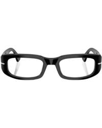 Persol - Geometric Frame Plain Mirror - Lyst