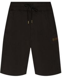 Versace Jeans Couture - Couture Logo Embellished Shorts - Lyst
