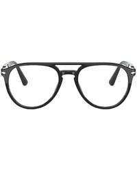 Persol - Aviator Frame Glasses - Lyst