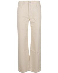 Patrizia Pepe - High-Waisted Straight-Leg Jeans - Lyst