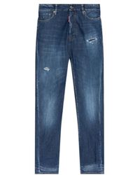 DSquared² - Loose Twst Distressed Jeans - Lyst