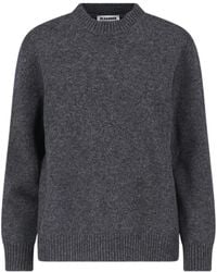 Jil Sander - Open-Back Crewneck Jumper - Lyst