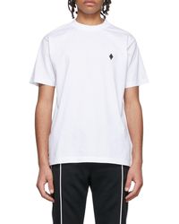 Marcelo Burlon - County Of Milan Logo Embroidered Crewneck T-Shirt - Lyst