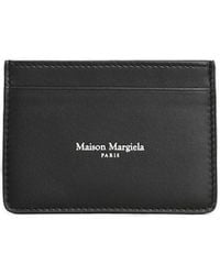 Maison Margiela - Logo Detailed Rectangular Wallet - Lyst