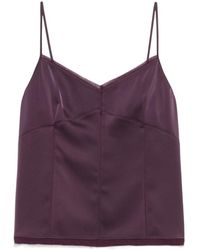MAX&Co. - Fluid Satin Top - Lyst