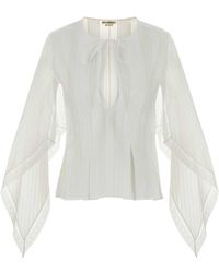 JW Anderson - Draped Sleeve Top - Lyst