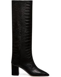 Paris Texas - Anja Embossed Knee-Length Boots - Lyst