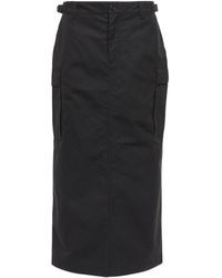 Wardrobe NYC - Belt Loop Work Skirt - Lyst