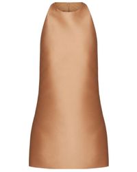 Valentino - Crewneck Sleeveless Mini Dress - Lyst