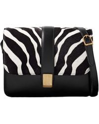 KHAITE - Blake Zebra-Print Cross Body Bag - Lyst