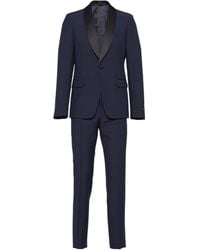 Prada - Single-Breasted Wool And Mohair Tuxedo - Lyst