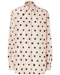 Fendi - Falena Dots Printed Shirt - Lyst