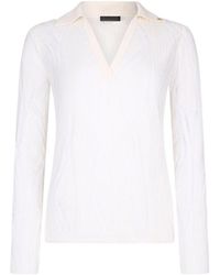 Liu Jo - V-Neck Knitted Top - Lyst