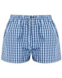 Vetements - Checked Boxer Shorts - Lyst