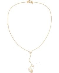 Sophie Bille Brahe - Trois Moon 14-Karat Recycled Pearl Necklace - Lyst
