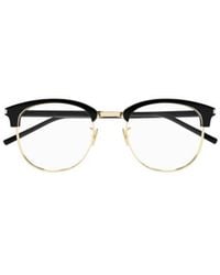 Saint Laurent - Eyewear Sl 779 Browline Glasses - Lyst