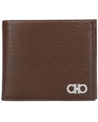 Ferragamo - Logo Wallet - Lyst