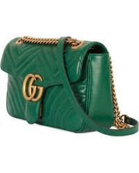 Gucci - Metal Logo Shoulder Bag - Lyst