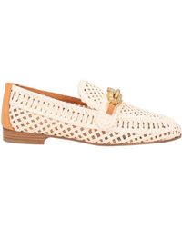Tory Burch - Round Toe Two-Tone Loafers - Lyst