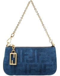 Fendi - Ff Fabric Coin Purse - Lyst